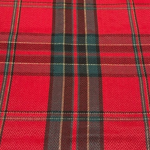 Kohl's Dining Vintage Tartan Plaid Christmas Tablecloth 8 X 60 Rectangular Poshmark